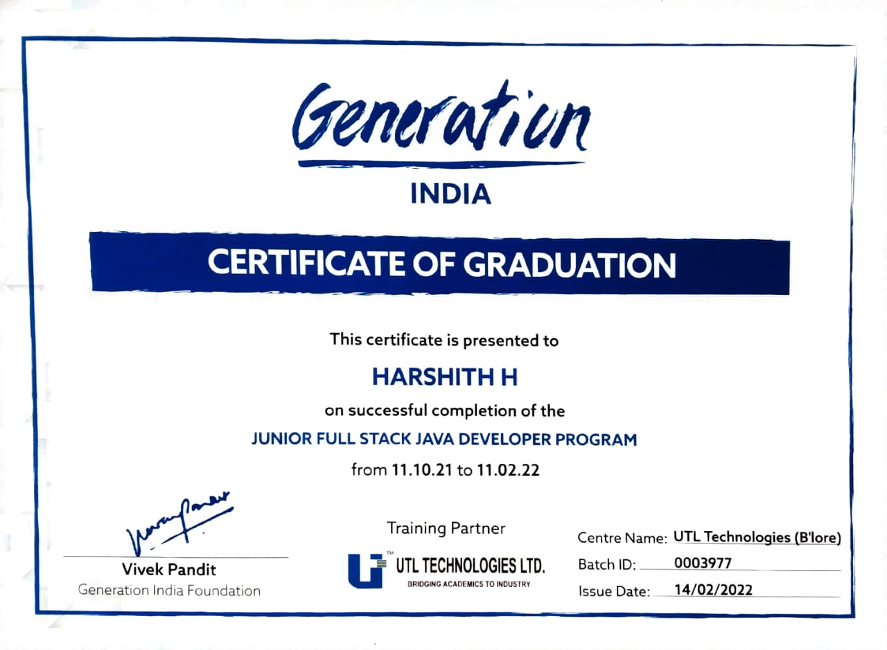 certification
